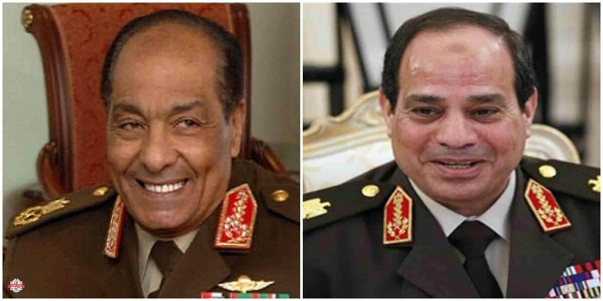ترحيب غريب بين السيسي وطنطاوي