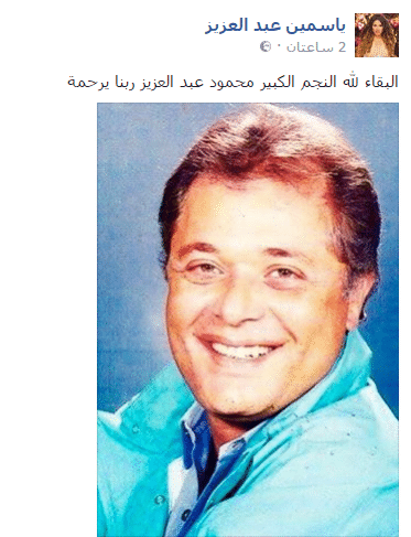 وفاة محمود عبد العزيز 