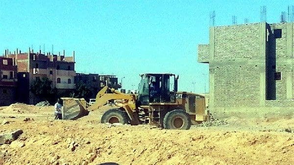 هدم المباني الزراعية