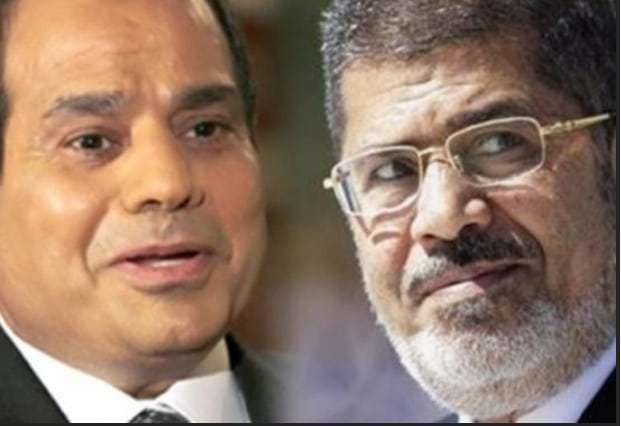مرسي والسيسي