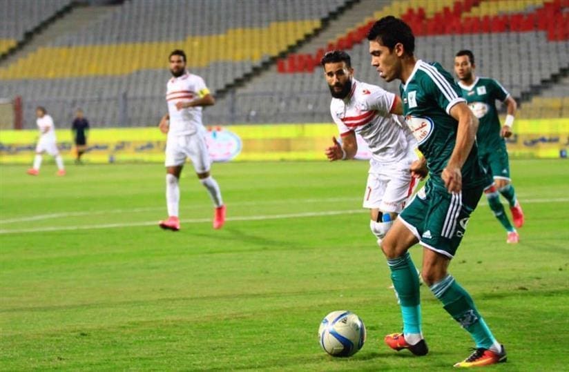 الزمالك والمصري نصف نهائي كاس مصر