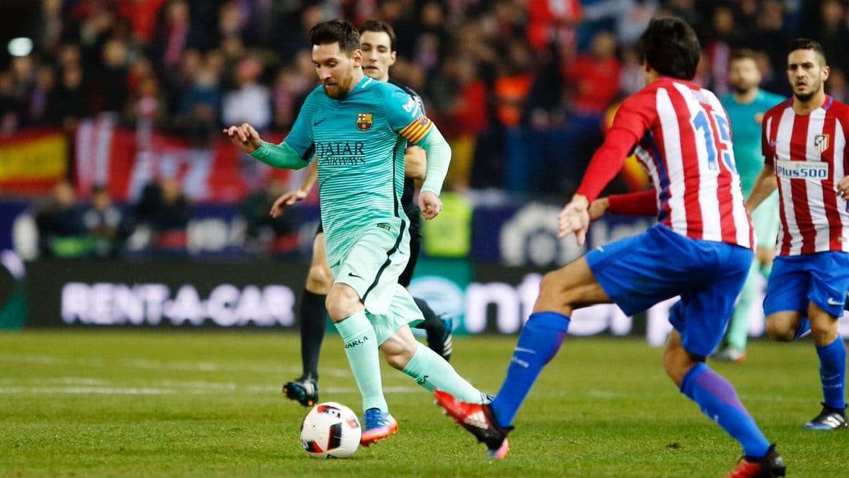 برشلونة واتلتيكو مدريد