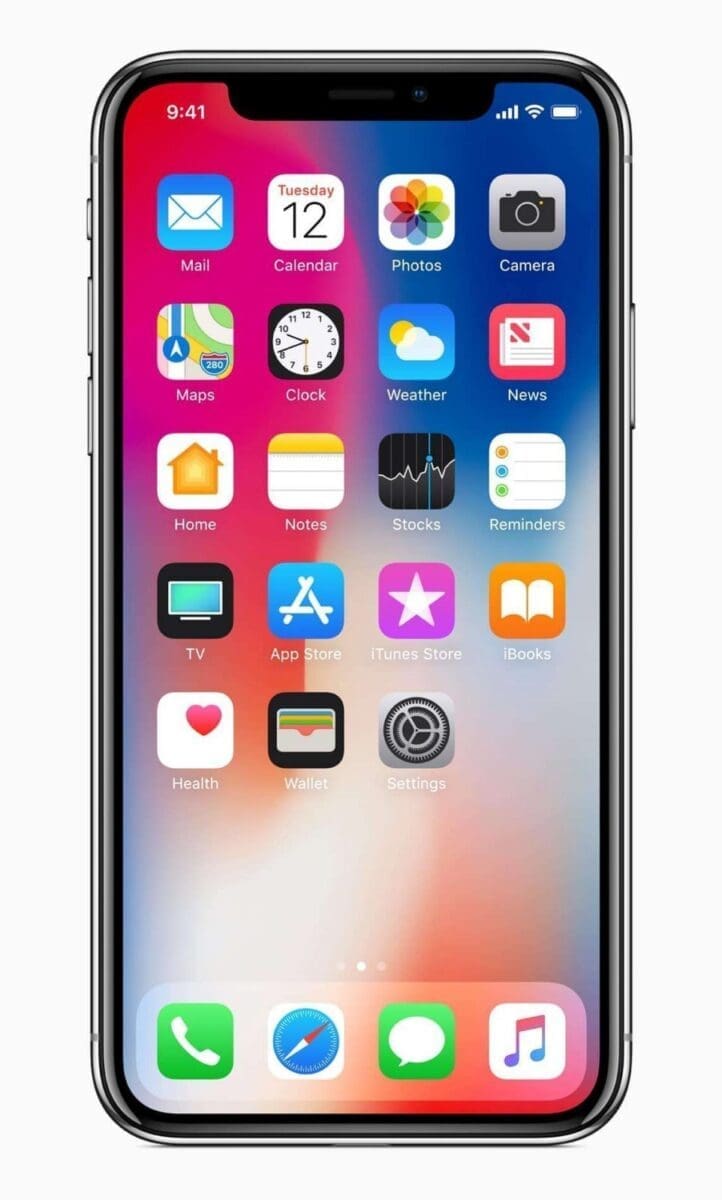 معلومات عن هاتف iPhone x