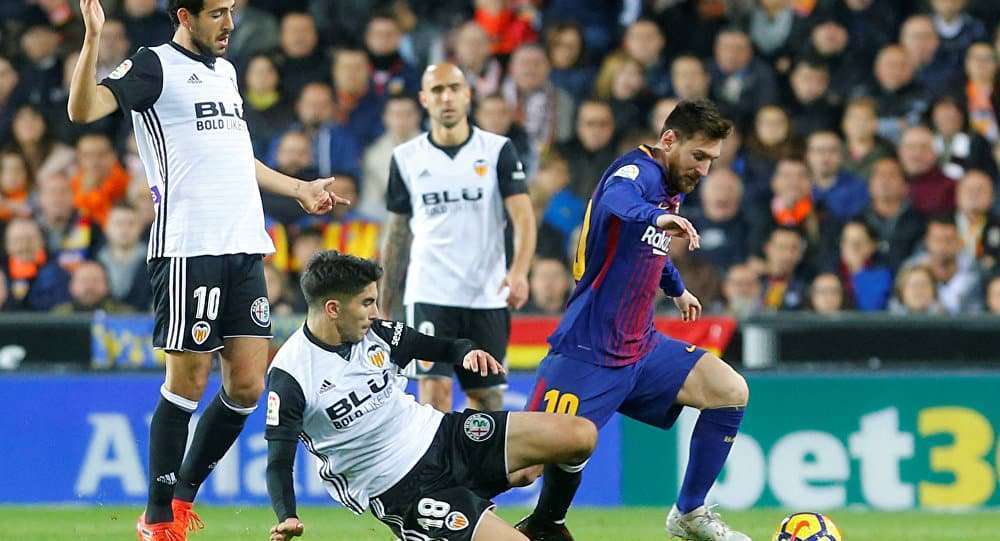 موعد مباراة برشلونة وفالنسيا الخميس نصف نهائي كأس ملك إسبانيا والقنوات الناقلة