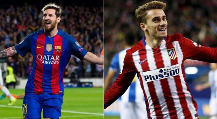 مباراة برشلونة واتلتيكو مدريد