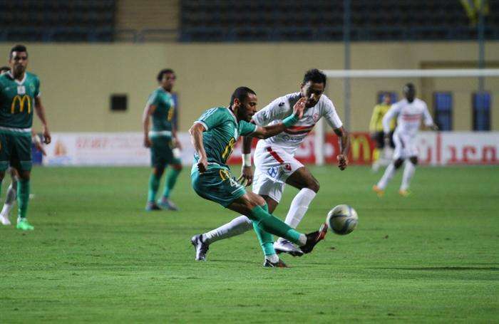 مباراة الزمالك والاتحاد السكندري بالدوري المصري