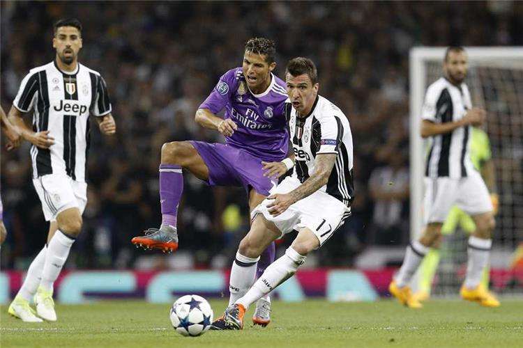 مباراة ريال مدريد ويوفنتوس