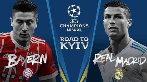 مباراة ريال مدريد وبايرن ميونيخ