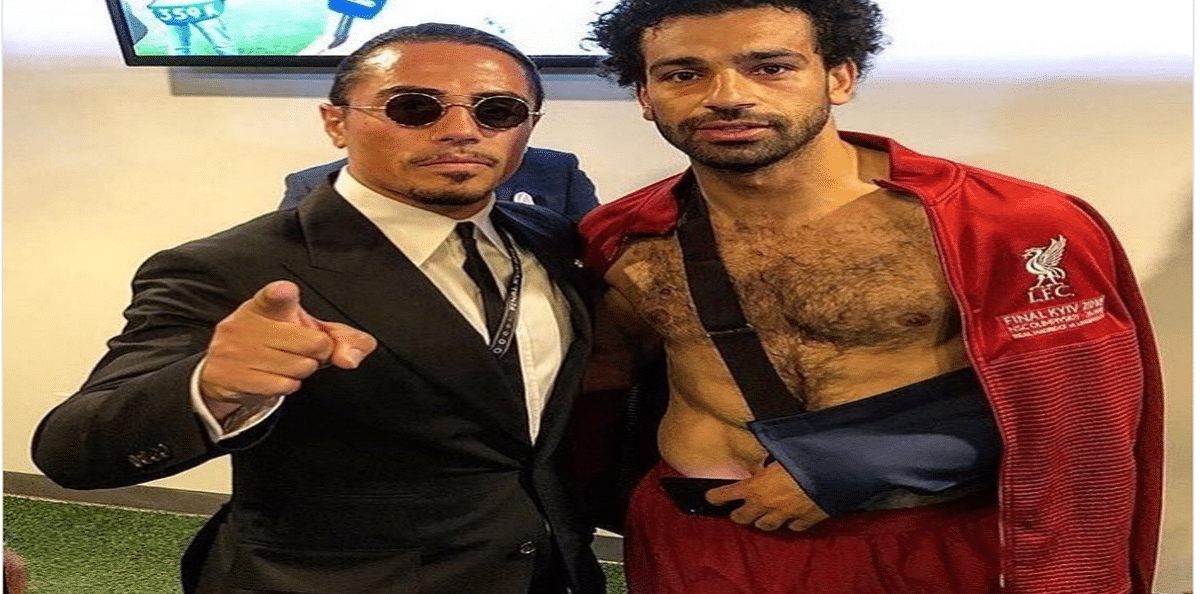 بالصور.. أول ظهور للنجم محمد صلاح عقب تعرضه للإصابة