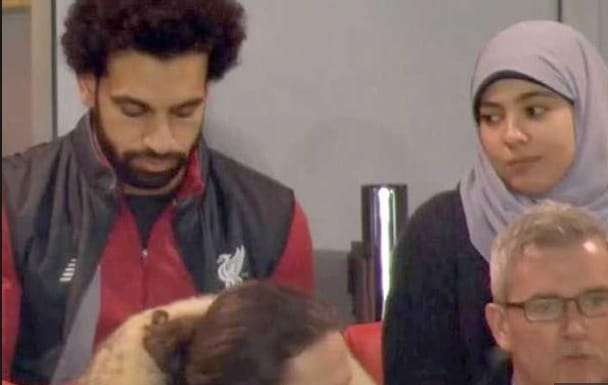 زوجة محمد صلاح في الجيم