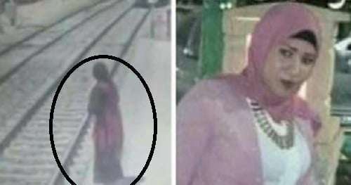 حادث انتحار فتاة المترو