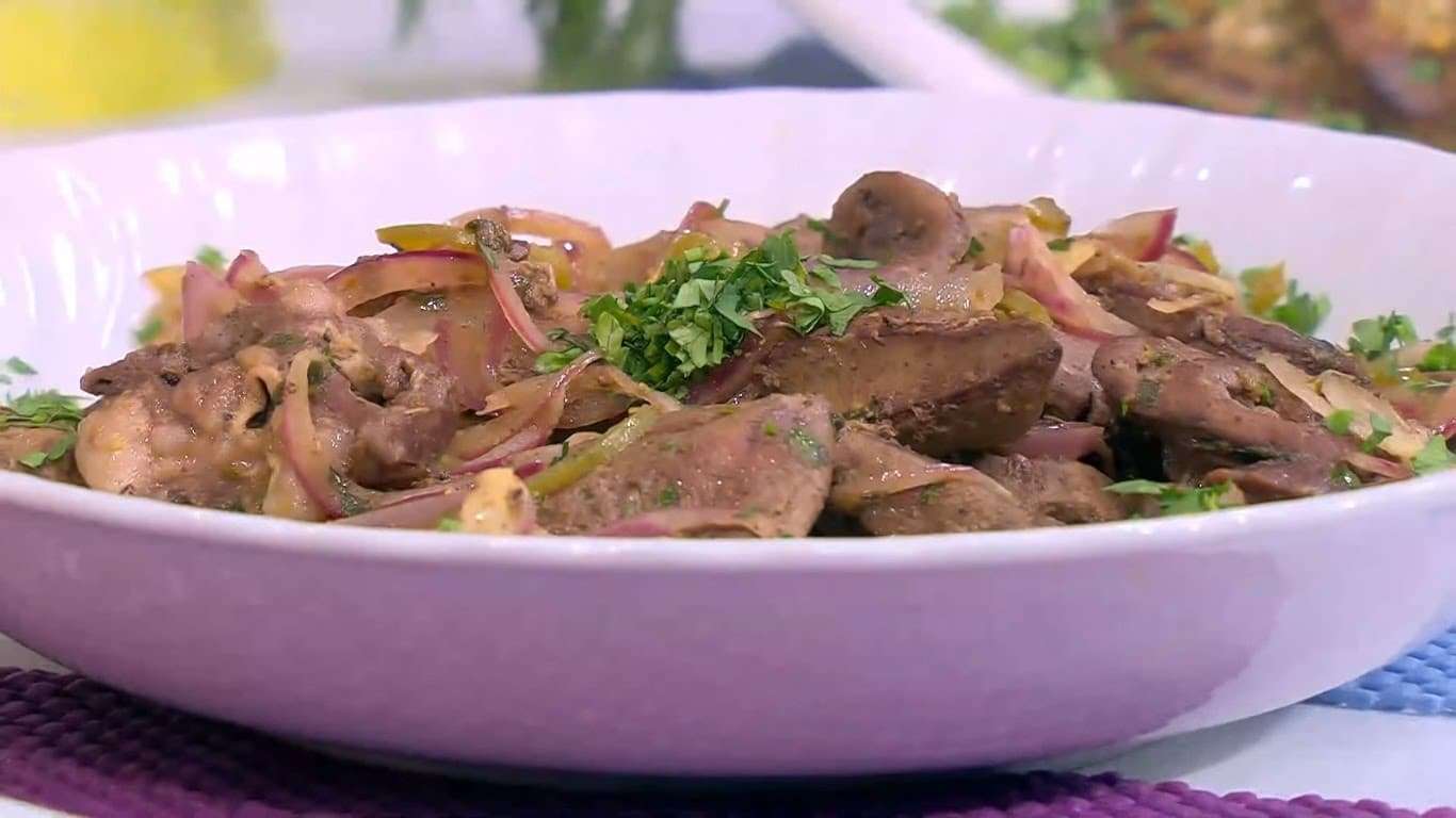 طريقة عمل الكبده الضاني
