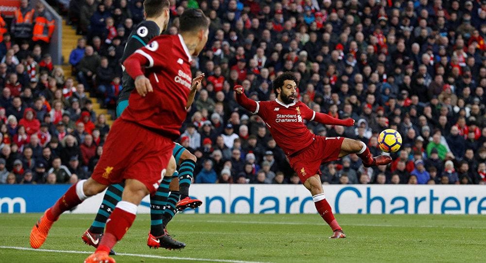 موعد مباراة ليفربول وساوثهامبتون بمشاركة محمد صلاح والقنوات الناقلة