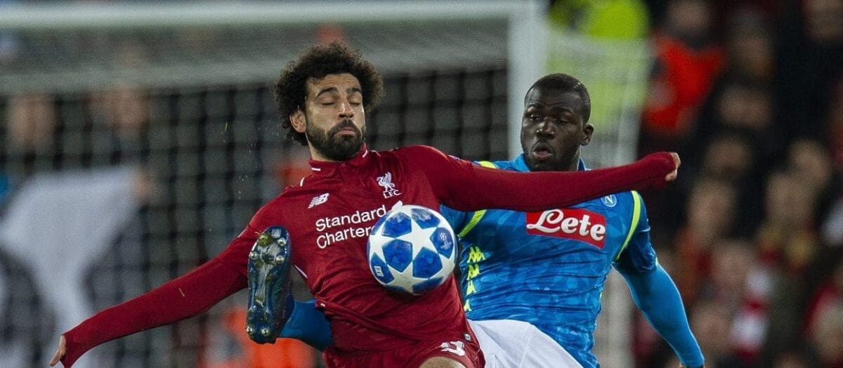محمد صلاح نجم الدوري الإنجليزي والذي يجري بثه على بي إن سبورتس