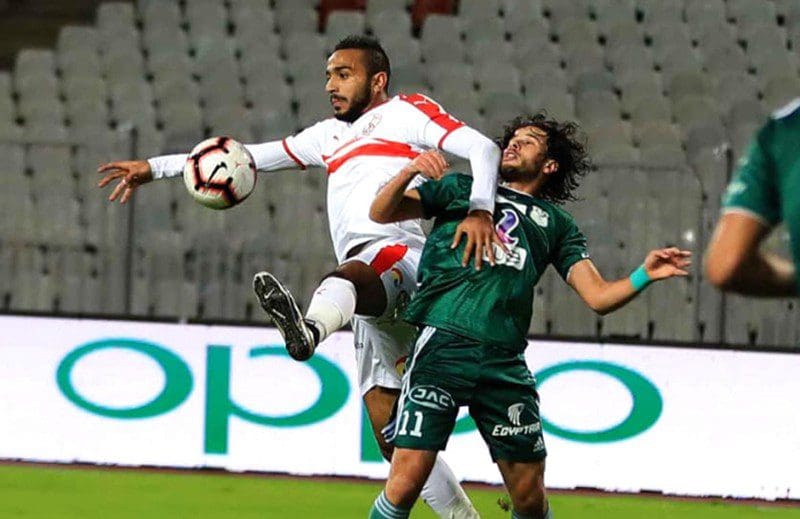 مباراة الزمالك ونهضة بركان