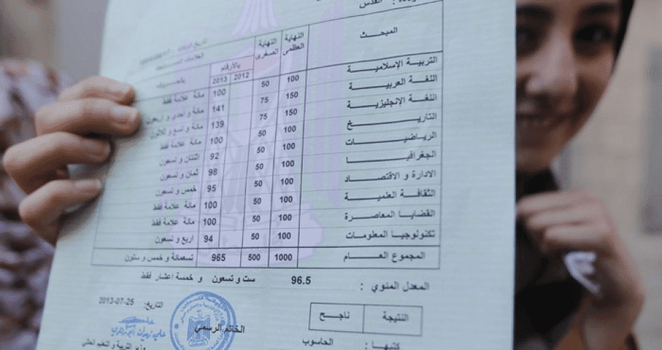 نتائج التوجيهي الثانوية فلسطين 2019