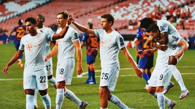 مباراه برشلونة وبايرن ميونخ