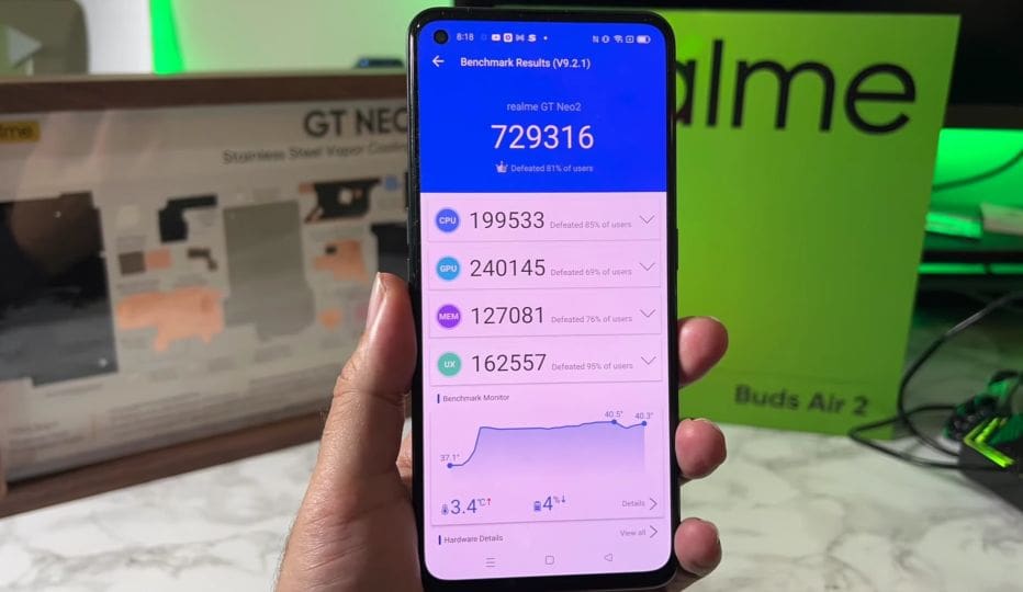 سعر ومواصفات Realme GT Neo 2