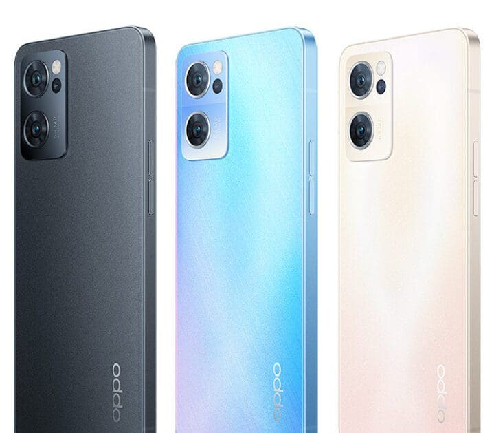 Oppo Reno 7 5G Colors