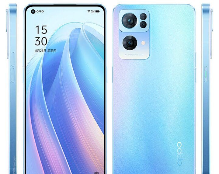 Oppo Reno 7 Pro Show