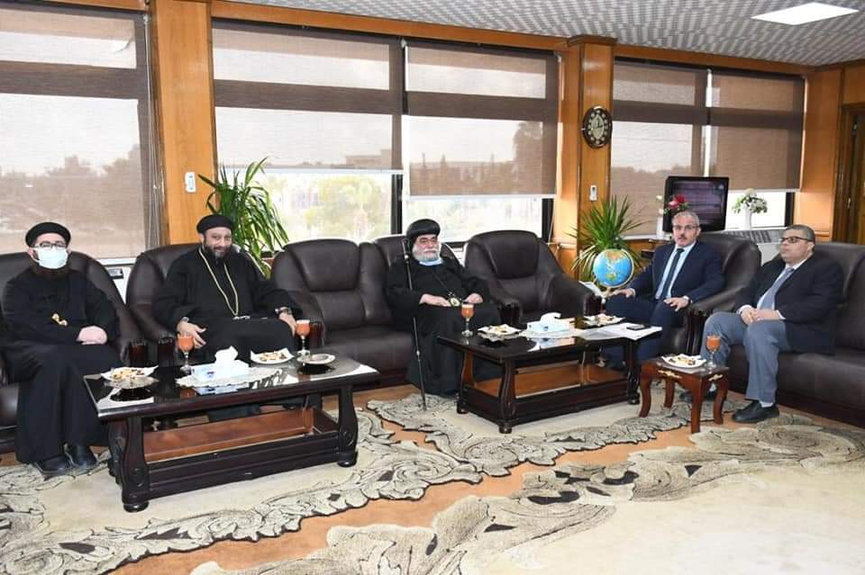 الوفد الكنائسي بجامعة قناة السويس