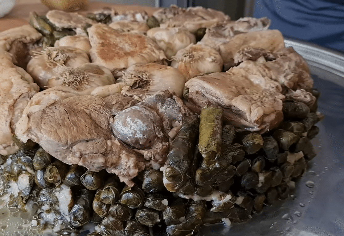 البحث عن وصفات للعشاء ورق العنب السوري