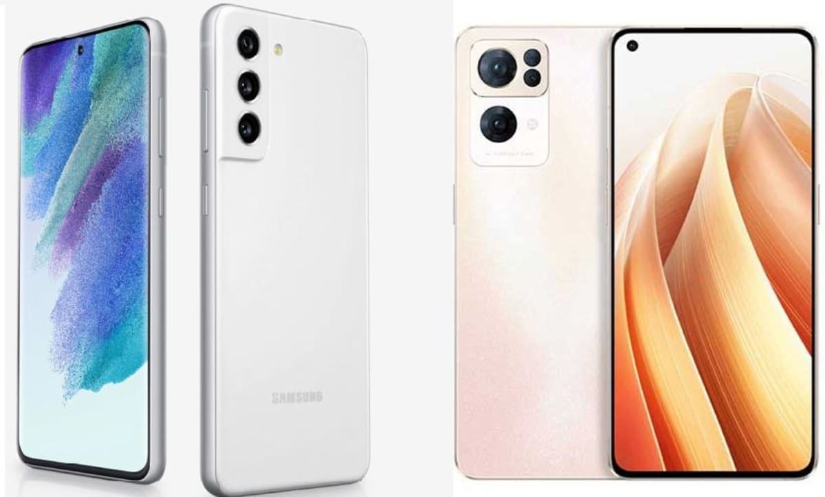 مقارنة مواصفات OPPO Reno7 Pro وSamsung Galaxy S21 FE
