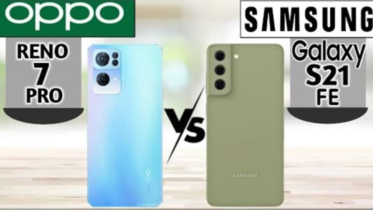 مقارنة مواصفات OPPO Reno7 Pro وSamsung Galaxy S21 FE
