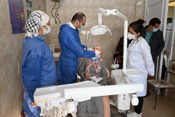 جامعة الفيوم تشارك فعاليات القافلة الطبية