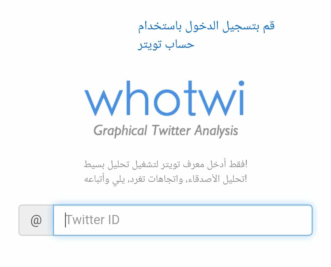 معرفة من قام بقراءة تغريدات التويتر عن طريق موقع Whotwi