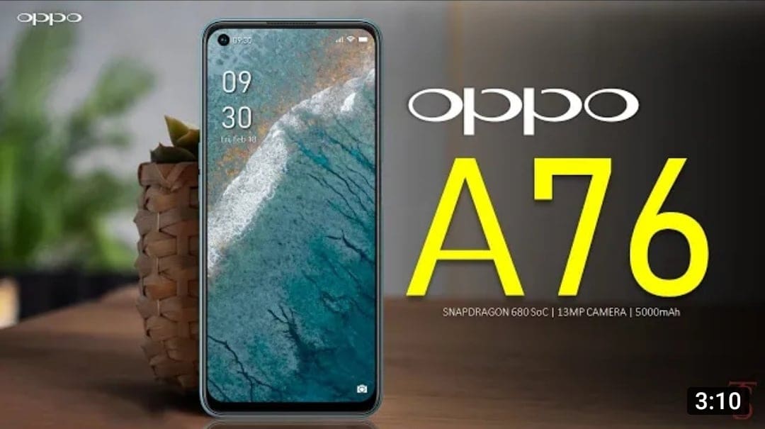 عيوب ومميزات هاتف اوبو اي Oppo A76 الجديد 2022