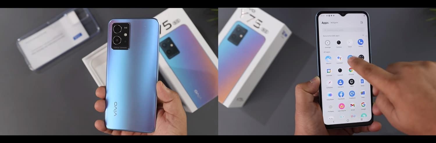 موهاتف Vivo الجديد 2022 Vivo Y75 5G