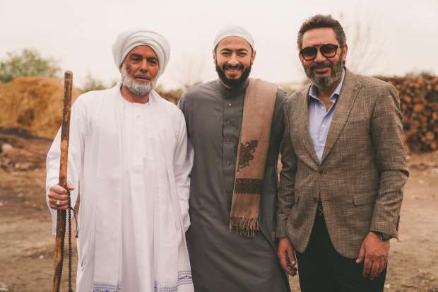 حمادة هلال وأحمد عبدالعزيز وكمال أبورية
