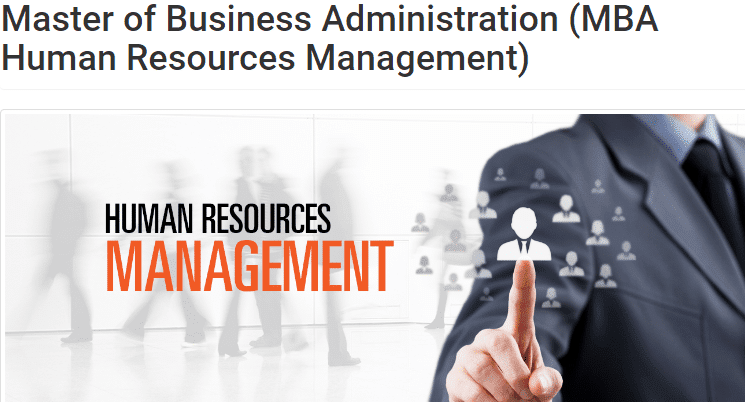 Master of Business Administration Human Resource Management