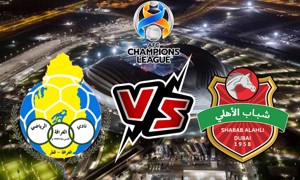 معلق مباراة شباب أهلي دبي ضد الغرافة والقنوات الناقلة اليوم
