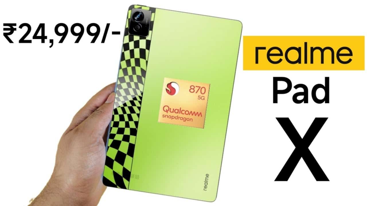 رسميًا إطلاق الجهاز اللوحي Realme Pad X بشاشة مقاس 11 بوصة ومكبرات صوت رباعية والمزيد