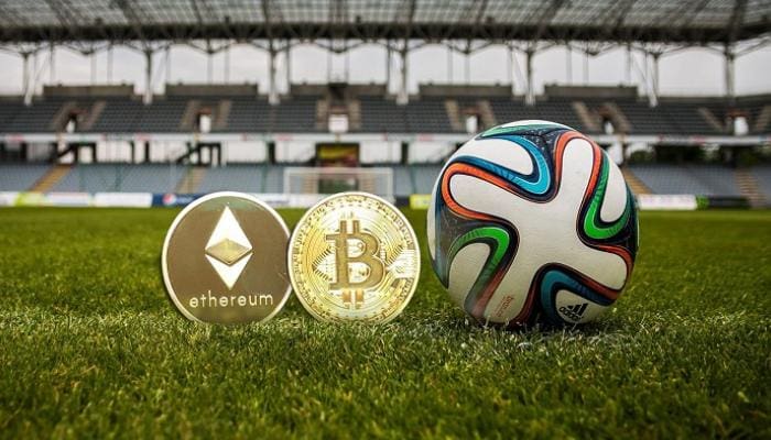 bitcoin football