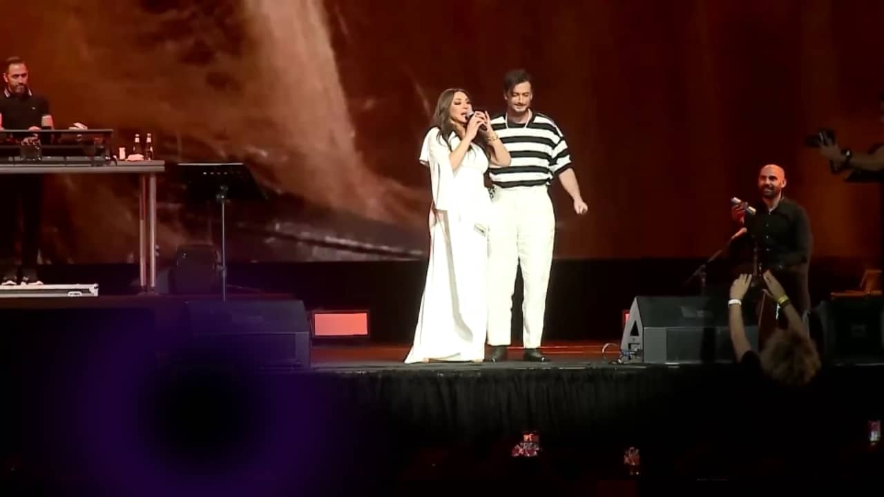 هل اليسا حامل، ليسا وسعد لمجرد، حفل اليسا في موسم جدة