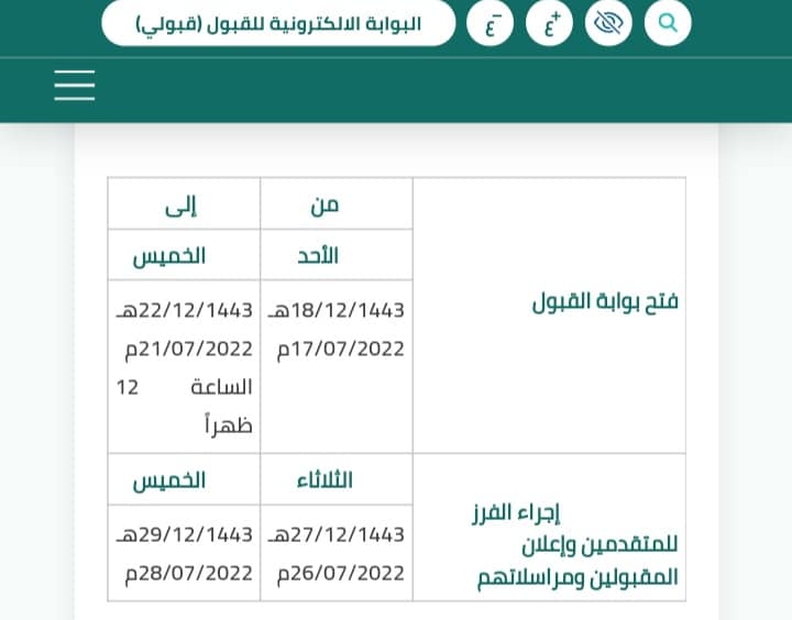 تسجيل الكلية التقنية 1443 بكالوريوس 