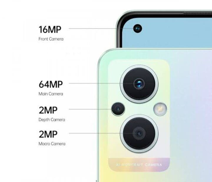 Oppo Reno 8 Lite Camera