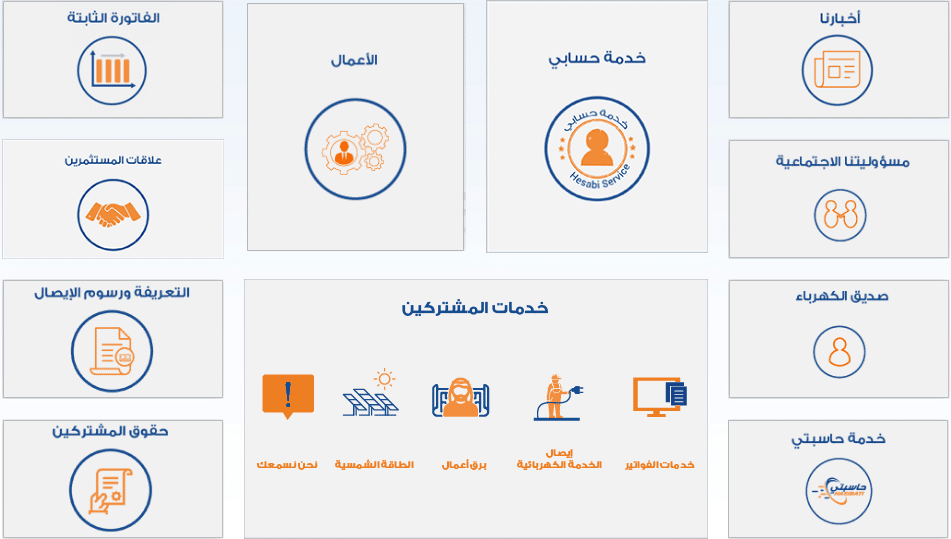 الموقع الرسمي لشركة الكهرباء لـ سداد فاتورة الكهرباء في السعودية