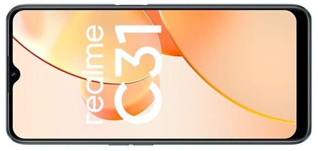 Realme C31 Screen