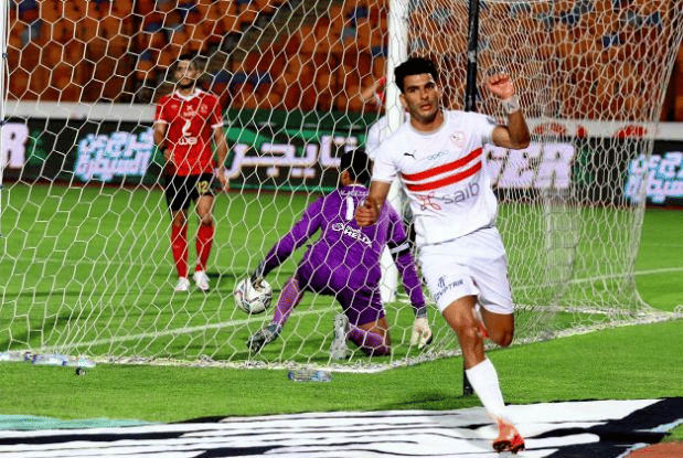 مجريات الشوط الأول من ماتش الأهلي والزمالك 