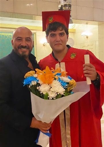مجدى الهوارى وولده