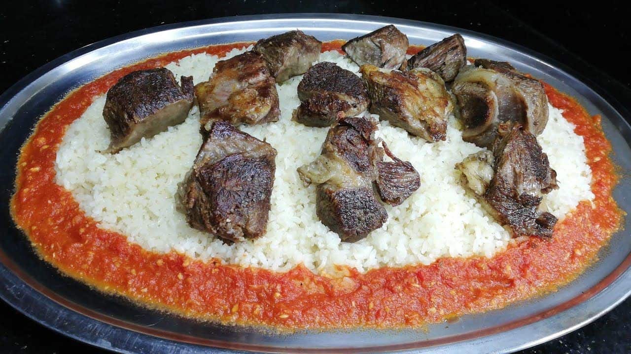 طريقة تحضير الفتة باللحمة