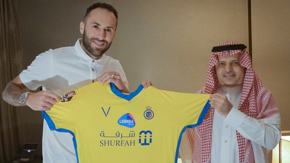 النصر السعودي يعلن عن تعاقده مع دافيد أوسبينا