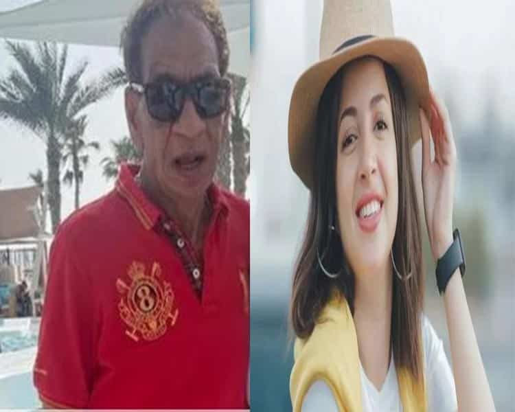 منى فاروق ومحمد السبكى