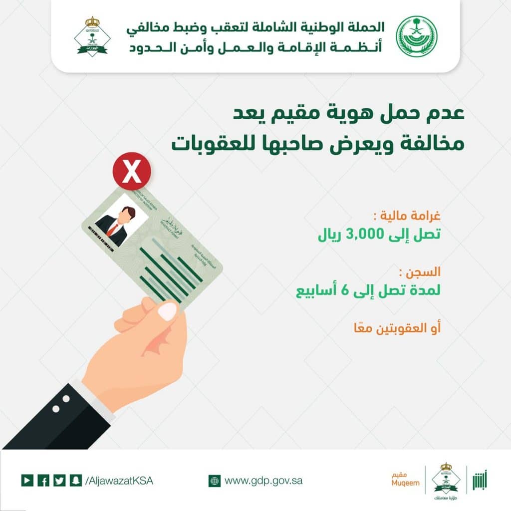 الاستعلام عن تجديد الإقامة