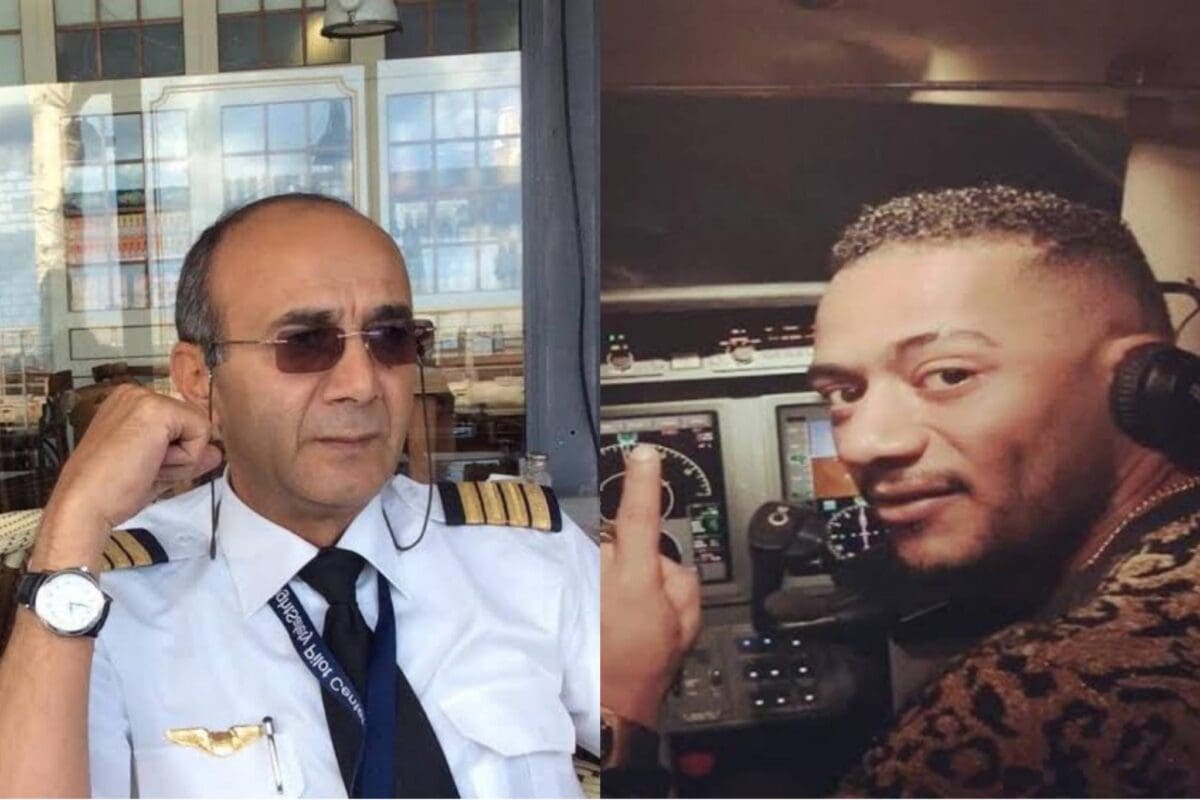 محمد رمضان والطيار