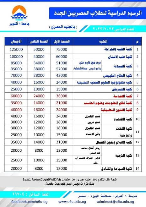 جامعة 6 أكتوبر